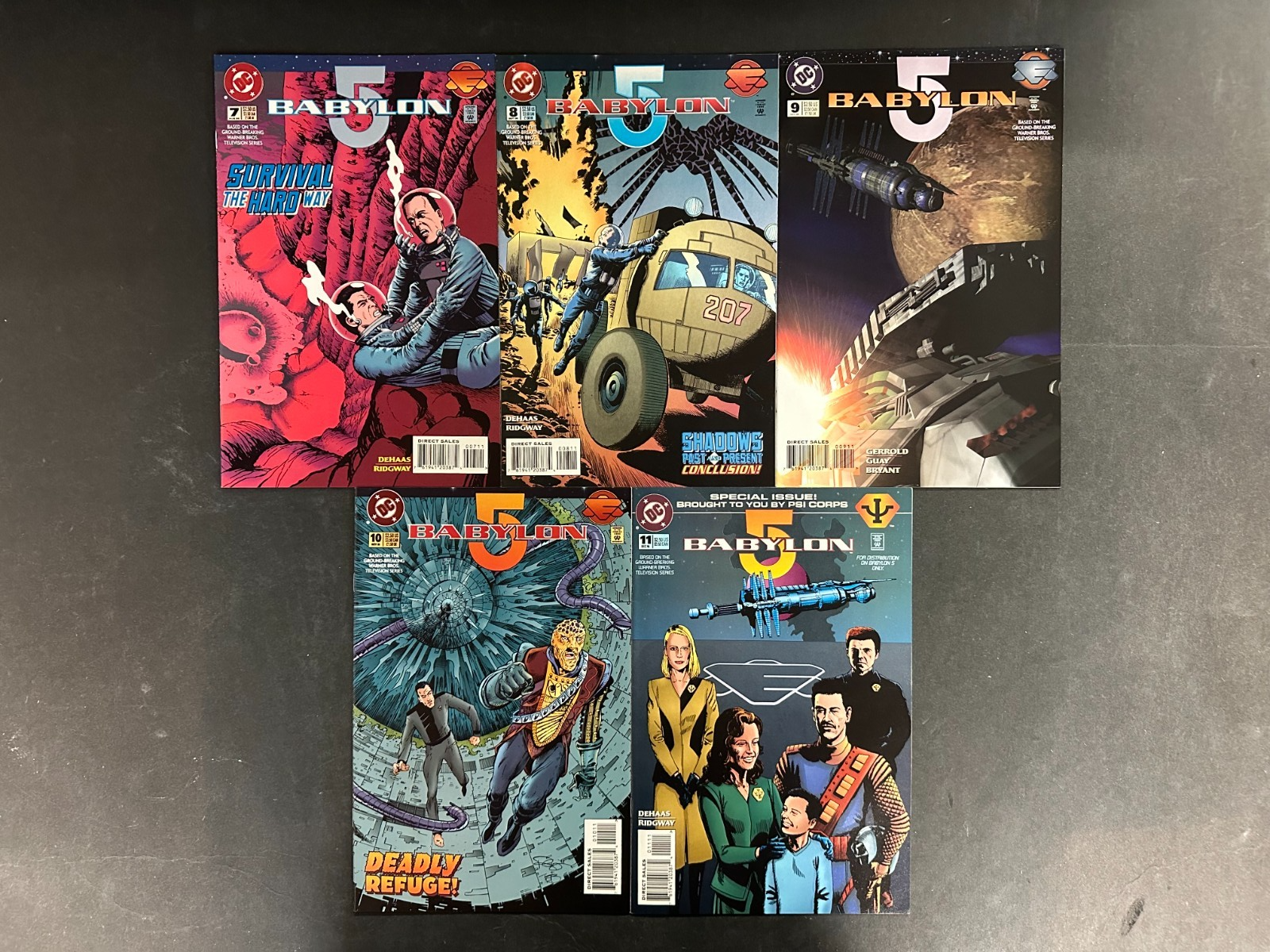 Babylon 5 (1995) #1-11 Complete VF+ (8.5) Set – Babylon 5 #1-11 Comic Book DC Comics 1996