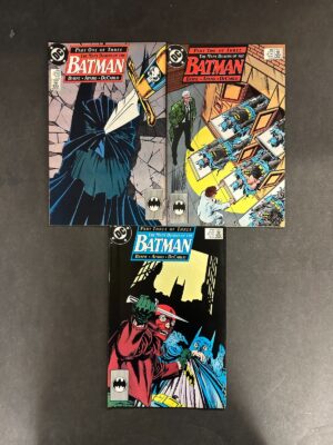 Batman (1965) #433-435 FN/VF (7.0) "Many Deaths of Batman" Lot – Batman #433-435 DC Comics 1989 Batman