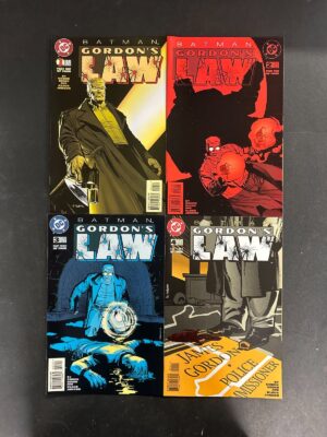 Batman: Gordon's Law (1996) #1-4 Complete VF- (7.5) Set – Batman: Gordon's Law #1-4 Comic Book DC Comics 1996