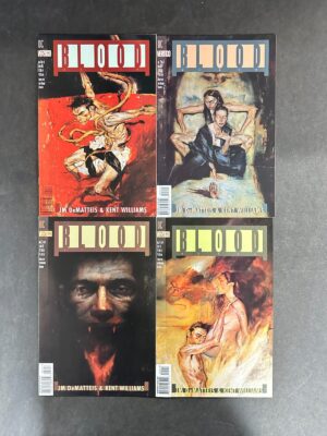Blood: A Tale (1996) #'s 1-4 VF/NM (9.0) Complete Set Vertigo – Blood: a Tale #1-4 Comic Book Vertigo Comics 1996 Other