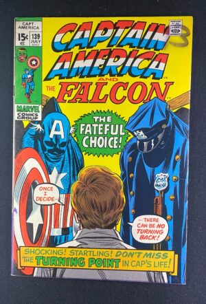 Captain America (1968) #139 VG+ (4.5) John Romita – Captain America #139 Comic Book Marvel Comics 1971 Captain America