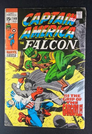 Captain America (1968) #140 GD/VG (3.0) John Romita – Captain America #140 Comic Book Marvel Comics 1971 Captain America
