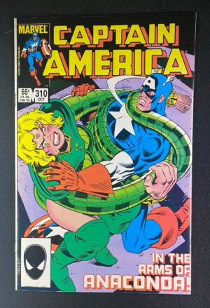 Captain America (1968) #310 NM (9.4) 1st Serpent Society – Captain America #310 Comic Book Marvel Comics 1972 Captain…