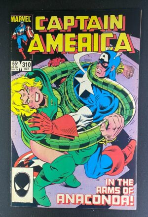 Captain America (1968) #310 VF+ (8.5) 1st Serpent Society – Captain America #310 Comic Book Marvel Comics 1972 Captai…