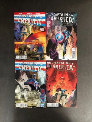 Captain America (2010) #1-4 VF/NM Complete Set – Captain America #1-4 Marvel Comics 2010 Captain America