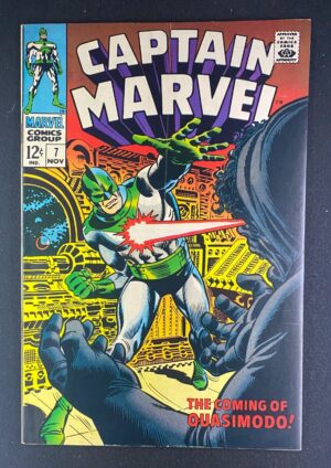 Captain Marvel (1968) #7 FN (6.0) – Captain Marvel #7 Comic Book Marvel 1968