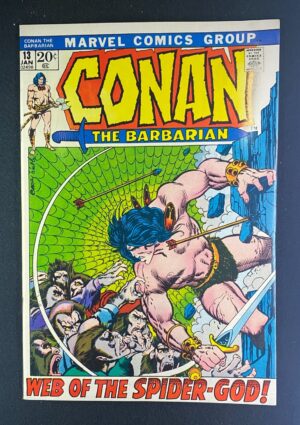 Conan the Barbarian (1970) #13 FN (6.0) Barry Smith – Conan the Barbarian #13 Comic Book Marvel Comics 1970 Conan