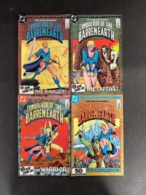 Conqueror of the Barren Earth (1985) #1-4 FN+ (6.5) Complete Set – Conqueror of the Barren Earth #1-4 Marvel 1985