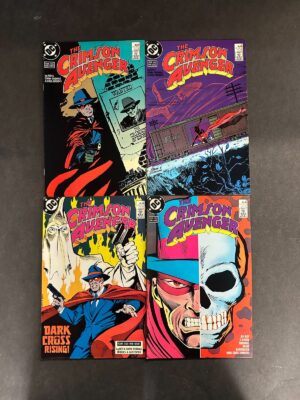 Crimson Avenger (1988) #'s 1-4 VF+ (8.5) Complete Set – #1-4 Comic Book DC Comics 1988