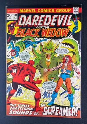 Daredevil (1964) #101 FN/VF (7.0) Black Widow – Daredevil #101 Comic Book Marvel Comics 1973
