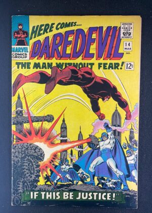 Daredevil (1964) #14 FN+ (6.5) Plunderer – Daredevil #14 Comic Book Marvel Comics 1966