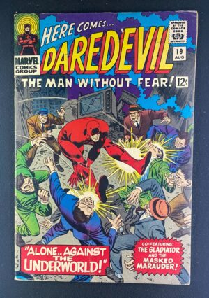 Daredevil (1964) #19 FN- (5.5) John Romita – Daredevil #19 Comic Book Marvel Comics 1966