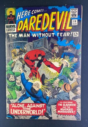 Daredevil (1964) #19 VG (4.0) John Romita – Daredevil #19 Comic Book Marvel Comics 1966