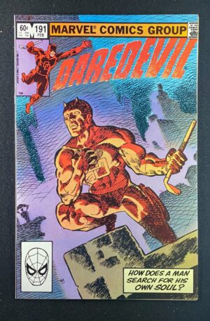 Daredevil (1964) #191 NM (9.4) Frank Miller – Daredevil #191 Comic Book Marvel Comics 1981