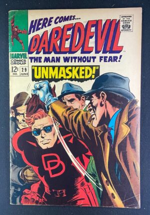 Daredevil (1964) #29 FN- (5.5) Gene Colan – Daredevil #29 Comic Book Marvel 1967