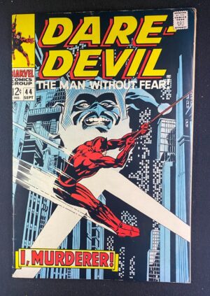 Daredevil (1964) #44 FN+ (6.5) Gene Colan – Daredevil #44 Comic Book Marvel Comics 1967