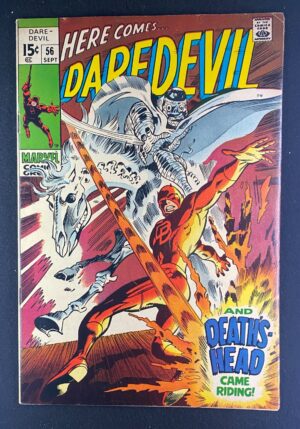 Daredevil (1964) #56 FN+ (6.5) Gene Colan – Daredevil #56 Comic Book Marvel Comics 1969