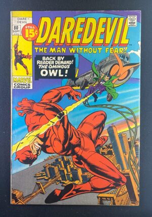 Daredevil (1964) #80 VG+ (4.5) Gil Kane – Daredevil #80 Comic Book Marvel Comics 1971