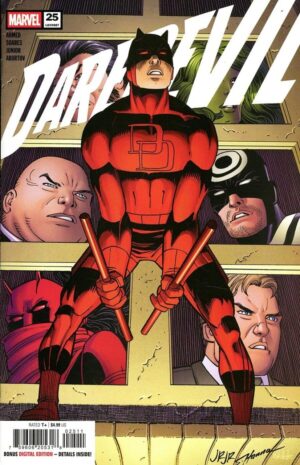Daredevil (2022) #25 (#687) NM John Romita Jr. Cover – Daredevil #25 Comic Book Marvel Comics 2025 Daredevil
