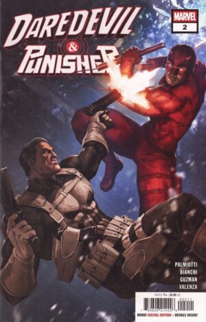 Daredevil & Punisher (2025) #2 NM Skan Cover – Daredevil & Punisher #2 Comic Book Marvel 2025 Daredevil