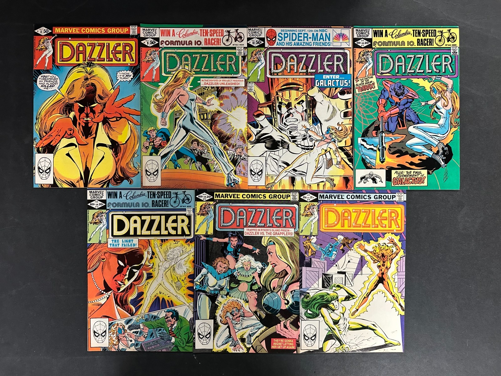 Dazzler (1981) #1-42 VF+ (8.5) Complete Set – Dazzler #1-42 Comic Book Marvel Comics 1981