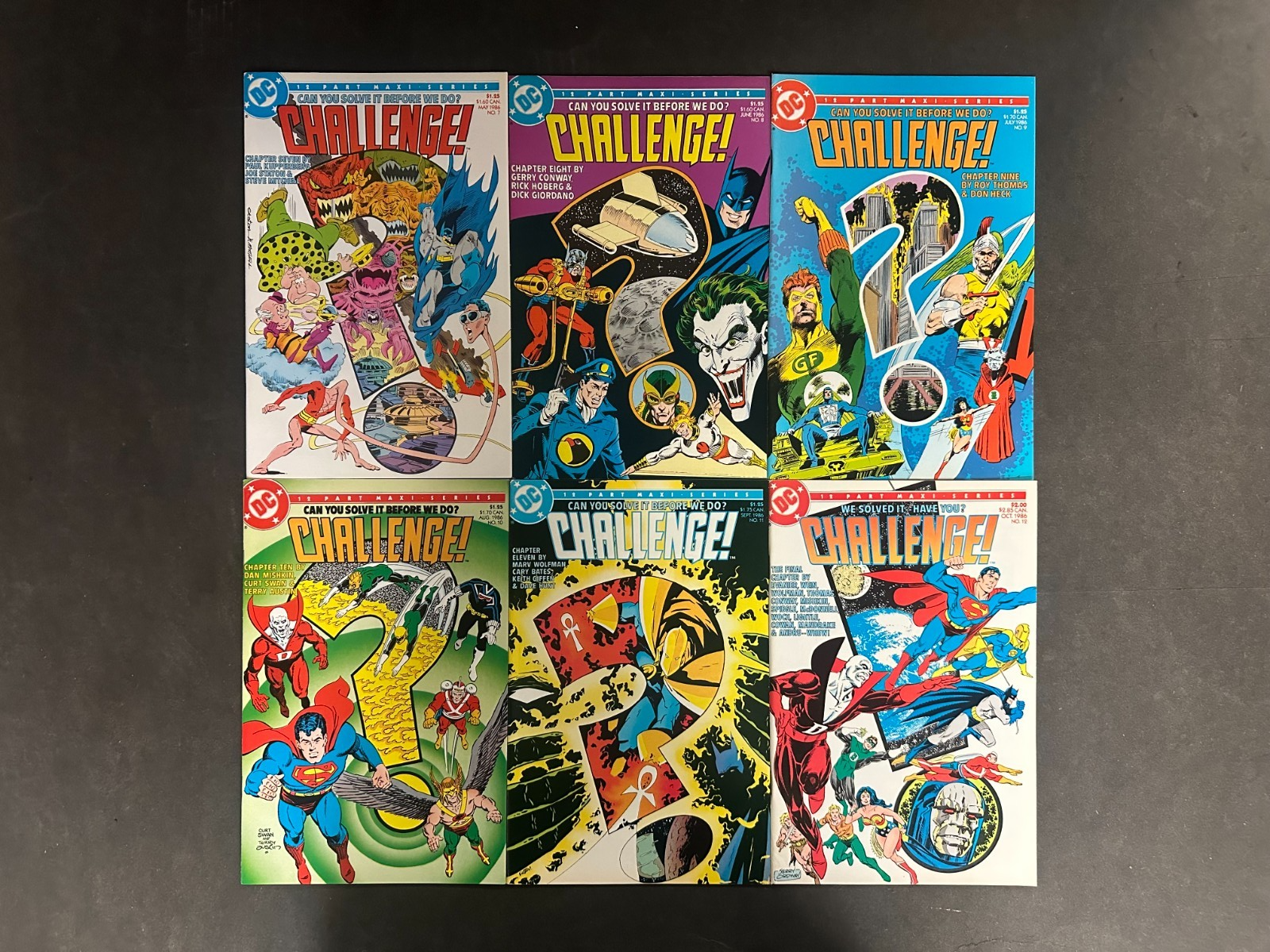 DC Challenge (1985) #1-12 VF+ (8.5) Complete Set – DC Challenge #1-12 Comic Book DC Comics 1985