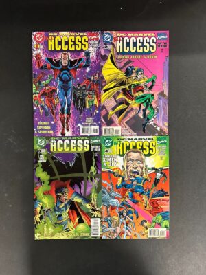 DC/Marvel: All Access (1996) #1-4 VF (8.0) Complete Set – DC/Marvel: All Access #1-4 Marvel 1996