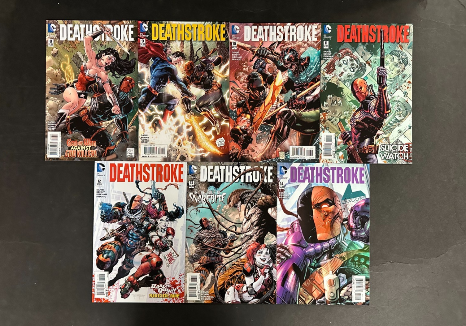 Deathstroke (2014) #1-20 + Annual #1 VF/NM Complete Set – Deathstroke #1-20+Annual#1 DC Comics 2014 Deathstroke