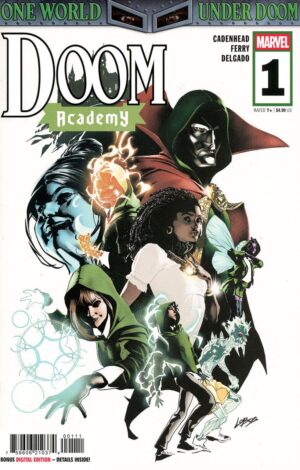 Doom Academy (2025) #1 NM Pablo Villalobos Cover – Doom #4 Comic Book Marvel 2025 Fantastic Four