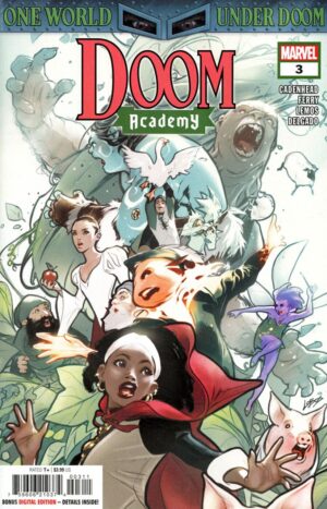 Doom Academy (2025) #3 NM Pablo Villalobos Cover – Doom #4 Comic Book Marvel 2025 Fantastic Four