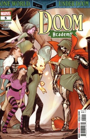 Doom Academy (2025) #5 NM Pablo Villalobos Cover – Doom #4 Comic Book Marvel 2025 Fantastic Four