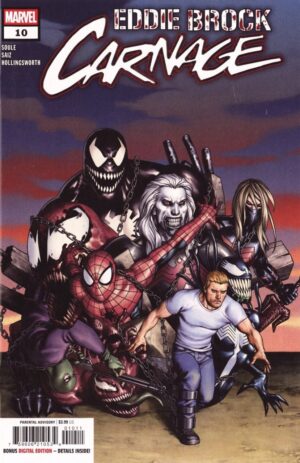 Eddie Brock: Carnage (2025) #10 NM – Carnage #10 Comic Book Marvel 2025
