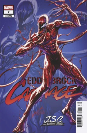 Eddie Brock: Carnage (2025) #7 NM J. Scott Campbell Variant Cover – Carnage #7 Comic Book Marvel 2025