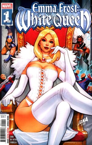 Emma Frost: The White Queen (2025) #'s 1 2 3 4 5 Complete NM (9.4) Set – Emma Frost #1-5 Comic Book Marvel Comics 202…