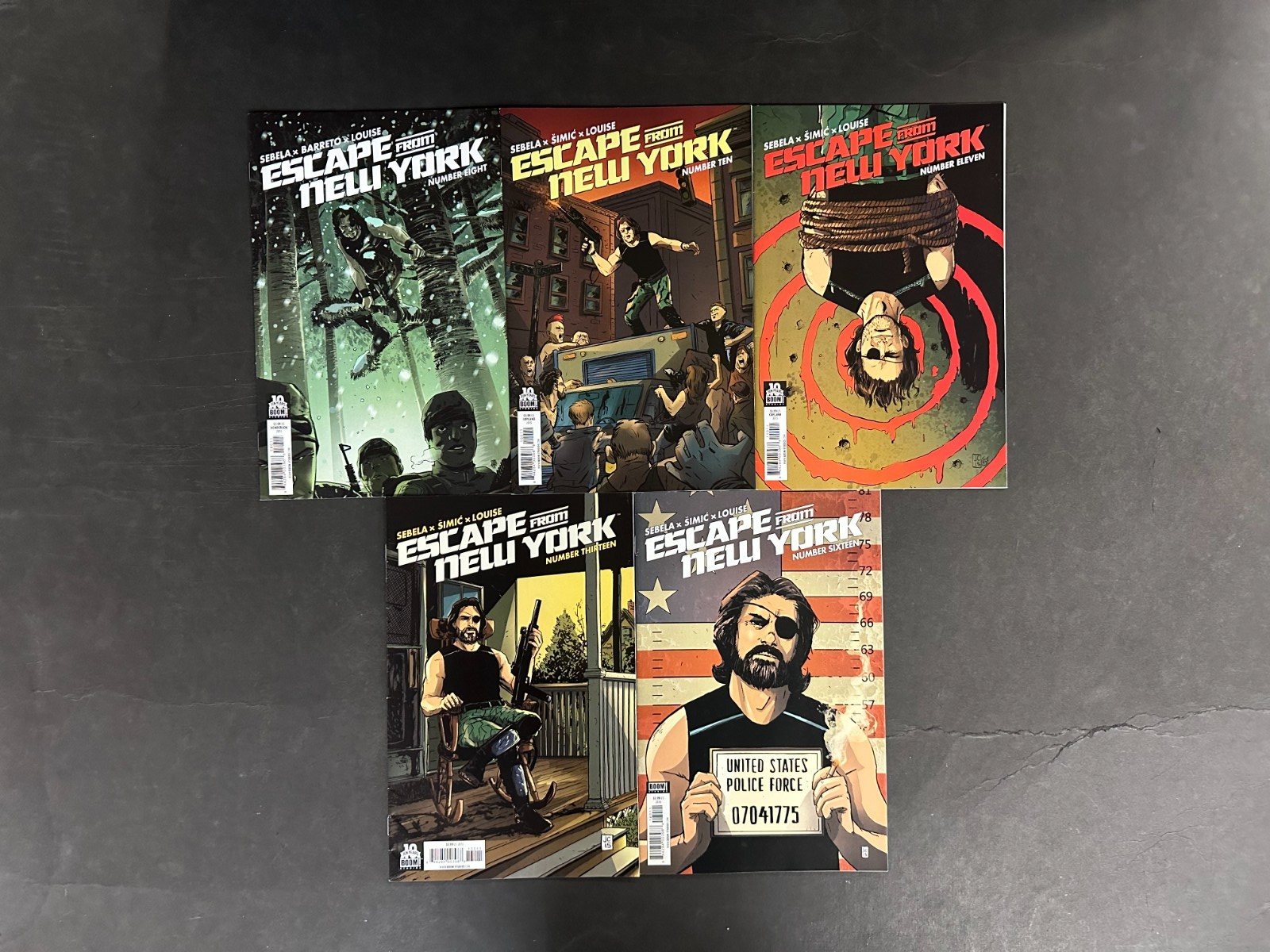 Escape From New York (2014) #1-16 Missing #7, 9, 12, 14-15 VF- (7.5) Lot of 11 – Escape from New York #Lotof11 Boom!…