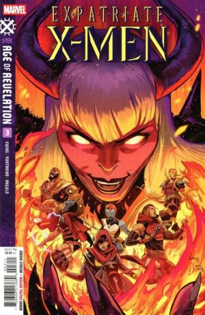 Expatriate X-Men (2025) #3 NM Francesco Mortarino Cover – Expatriate X-Men #3 Comic Book Marvel Comics 2025 Uncanny X…