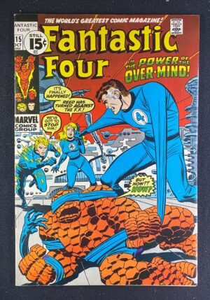 Fantastic Four (1961) #115 FN+ (6.5) – Fantastic Four #115 Comic Book Marvel Comics 1971 Fantastic Four