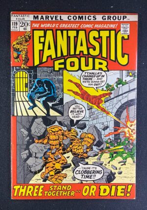 Fantastic Four (1961) #119 FN/VF (7.0) – Fantastic Four #119 Comic Book Marvel Comics 1971 Fantastic Four