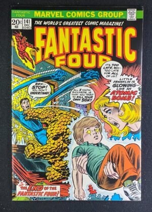 Fantastic Four (1961) #141 NM- (9.2) Romita – Fantastic Four #141 Comic Book Marvel Comics 1973 Fantastic Four