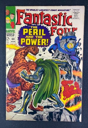 Fantastic Four (1961) #60 VF- (7.5) Doctor Doom Thing – Fantastic Four #60 Comic Book Marvel Comics 1967 Fantastic Four