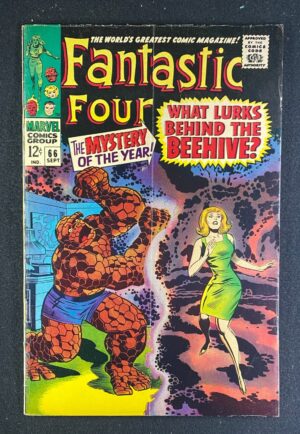 Fantastic Four (1961) #66 VG/FN (5.0) 1st App HIM Adam Warlock – Fantastic Four #65 Comic Book Marvel 1967 Fantastic…