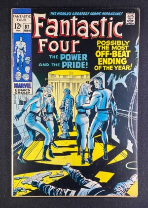 Fantastic Four (1961) #87 VG/FN (5.0) Doctor Doom – Fantastic Four #87 Comic Book Marvel Comics 1967 Fantastic Four