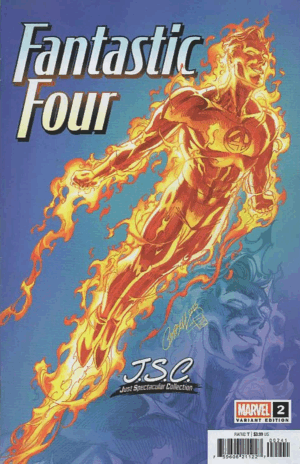 Fantastic Four (2025) #2 NM J. Scott Campbell Variant Cover – Fantastic Four #2 Comic Book Marvel 2025 Fantastic Four