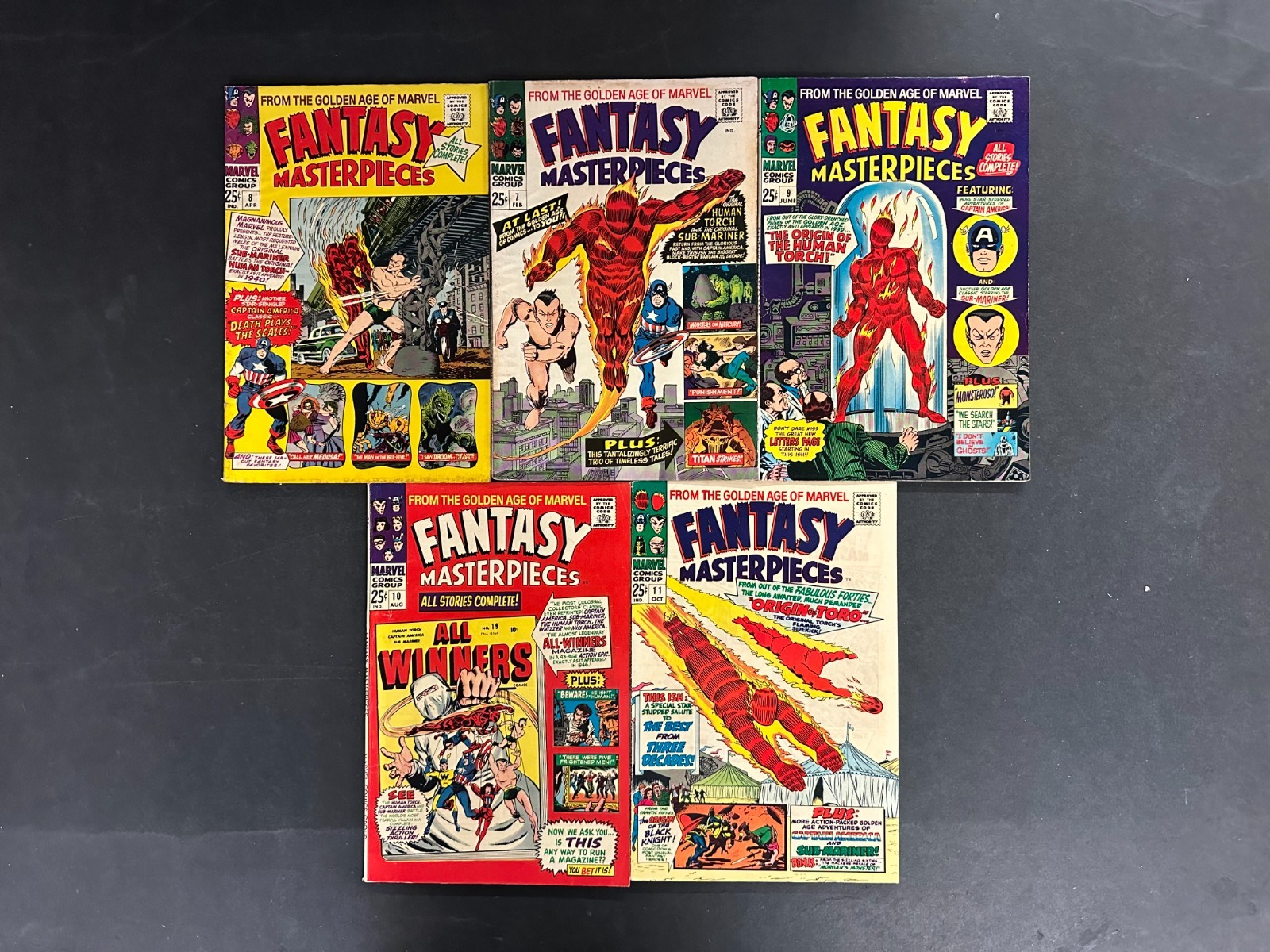Fantasy Masterpieces (1966) #'s 1-11 Complete VG/FN (5.0) – Fantasy Masterpieces #1-11 Comic Book Marvel Comics 1966