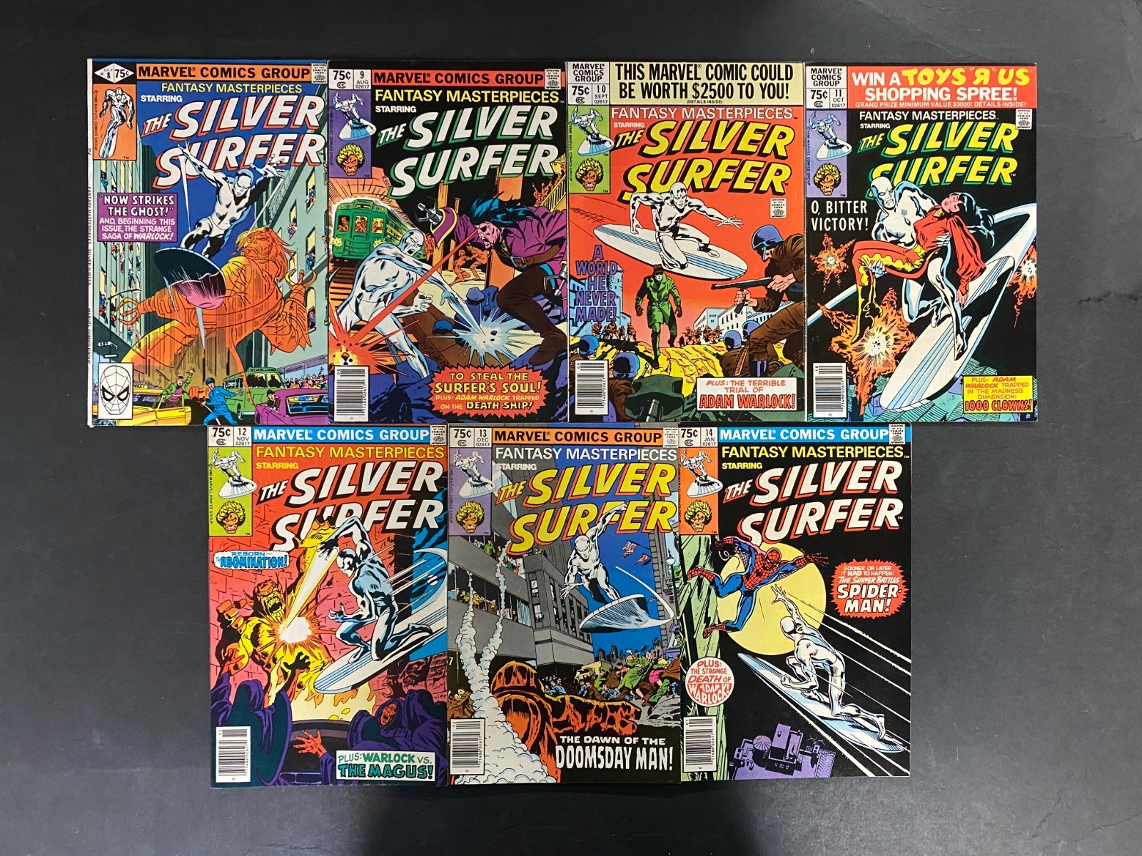 Fantasy Masterpieces (1979) #'s 1-14 Complete VF/NM (9.0) Silver Surfer – Fantasy Masterpieces #1-14 Comic Book Marve…