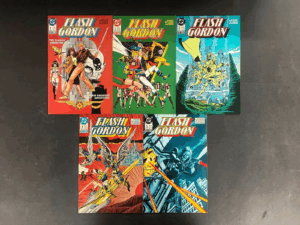 Flash Gordon (1988) #1-9 Complete VF (8.0) Set – Flash Gordon #1-9 DC Comics 1988 Flash Gordon