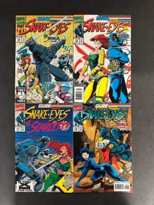 G.I. Joe: A Real American Hero (1982) #135-138 VF+ Snake Eyes & Ninja Force – G.I. Joe: A Real American Hero #135-138…