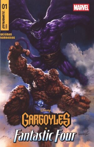 Gargoyles x Fantastic Four (2025) #1 NM Lucio Parrillo Cover Dynamite – Gargoyles #1 Dynamite Entertainment 2025