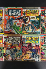 Ghost Rider (1973) # 3-10 (5.5) Lot of 8 – Ghost Rider #3-10 Comic Book Marvel Comics 1973