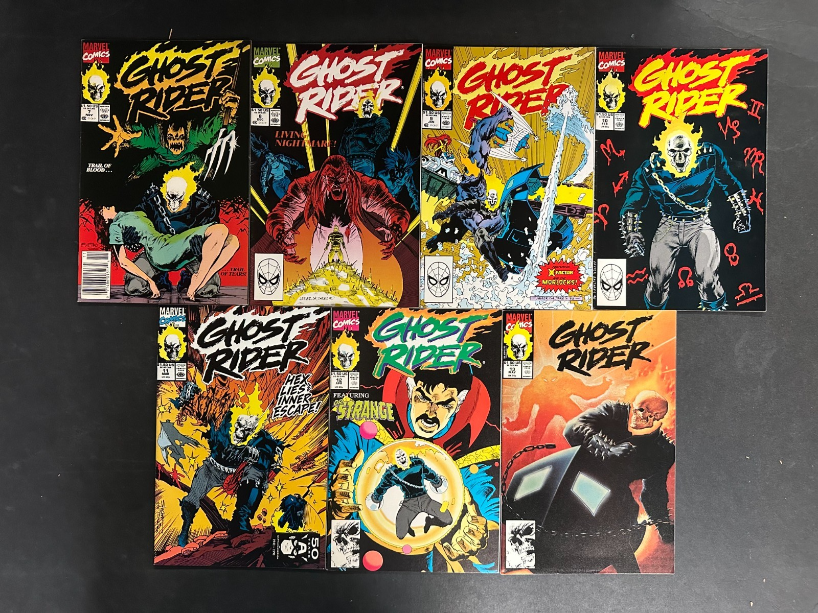 Ghost Rider (1990) #1-25 Average grade VF+(8.5) or Better – Ghost Rider #1-25 Comic Book Marvel 1990